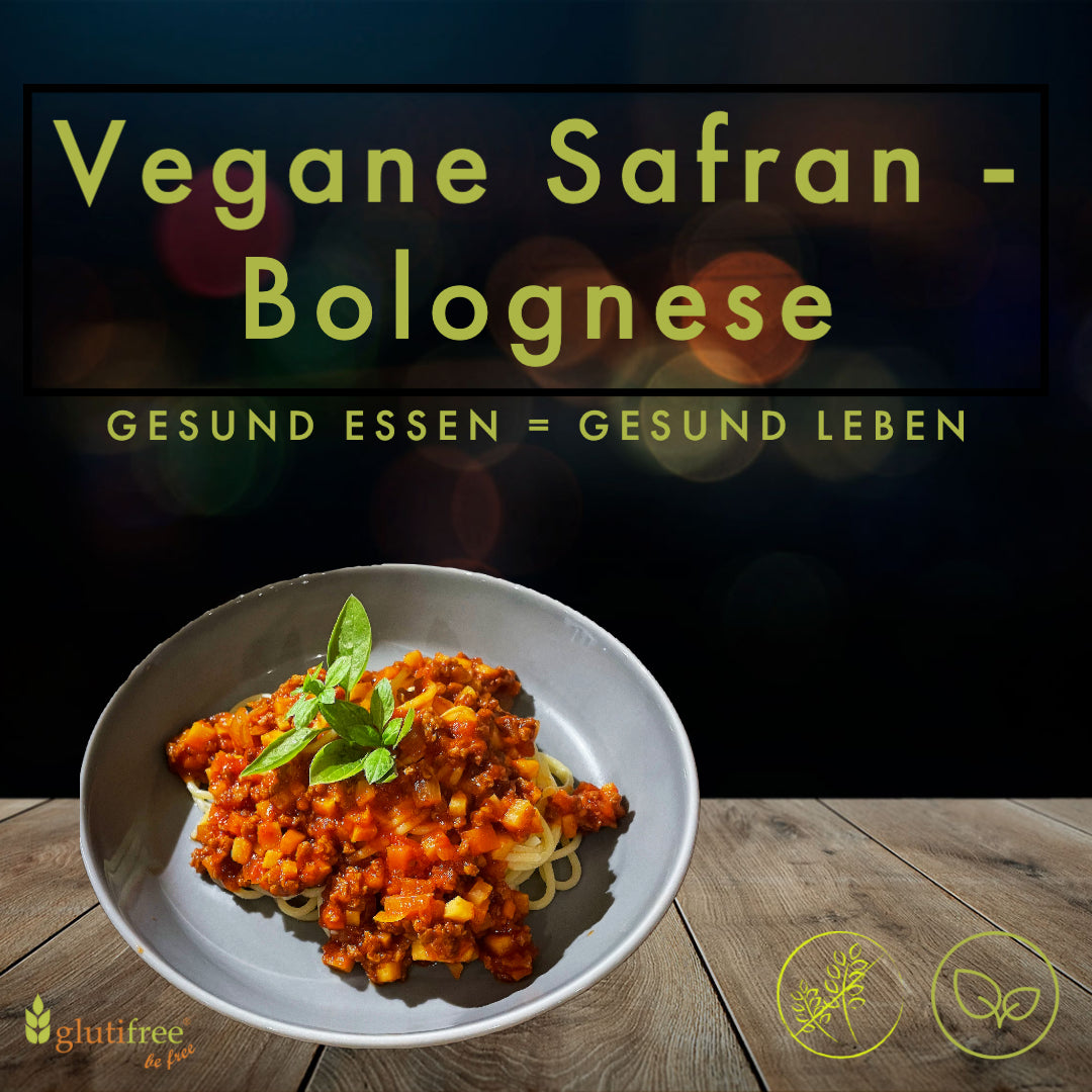 Vegane Safran-Bolognese