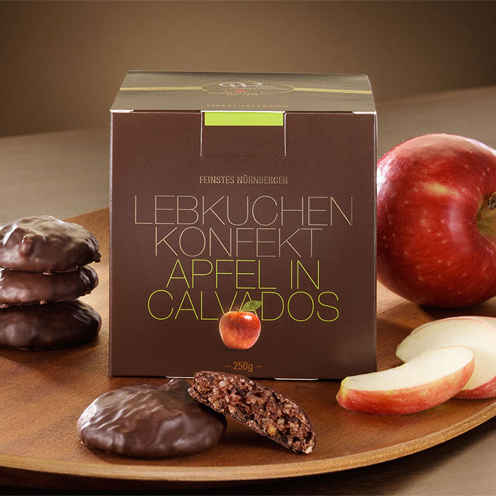 Lebkuchen-Konfekt Apfel in Calvados – Witte