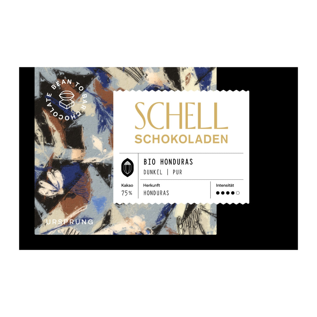 Dunkle Schokolade 75% Kakao – Bio Honduras: Trinitario & Criollo
