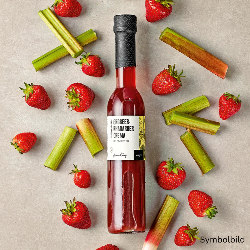 Erdbeer-Rhabarber Crema