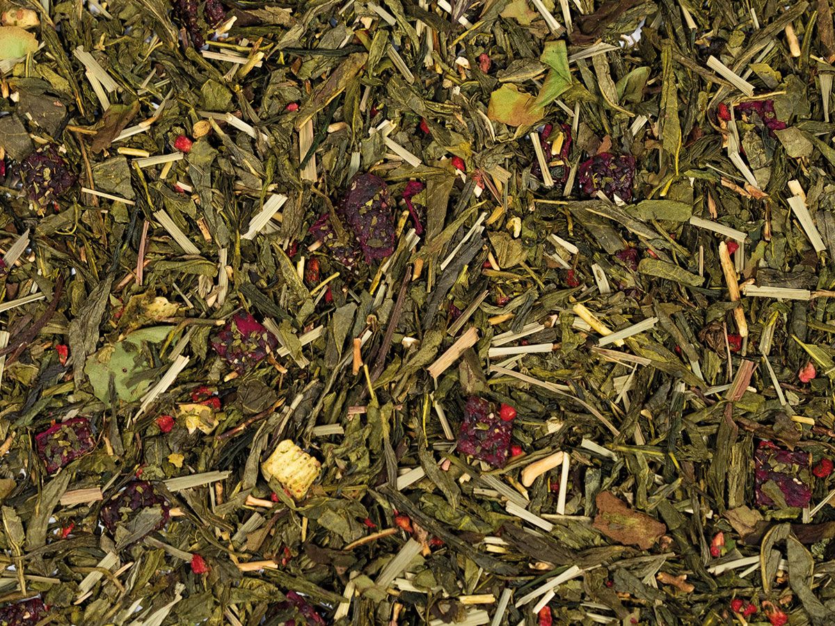 Granatapfel Drachenfrucht - Grün-/Weißteemischung