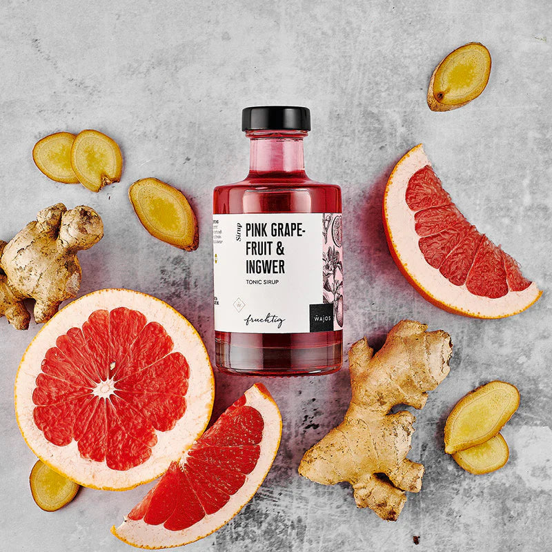 Pink Grapefruit & Ingwer Tonic Sirup
