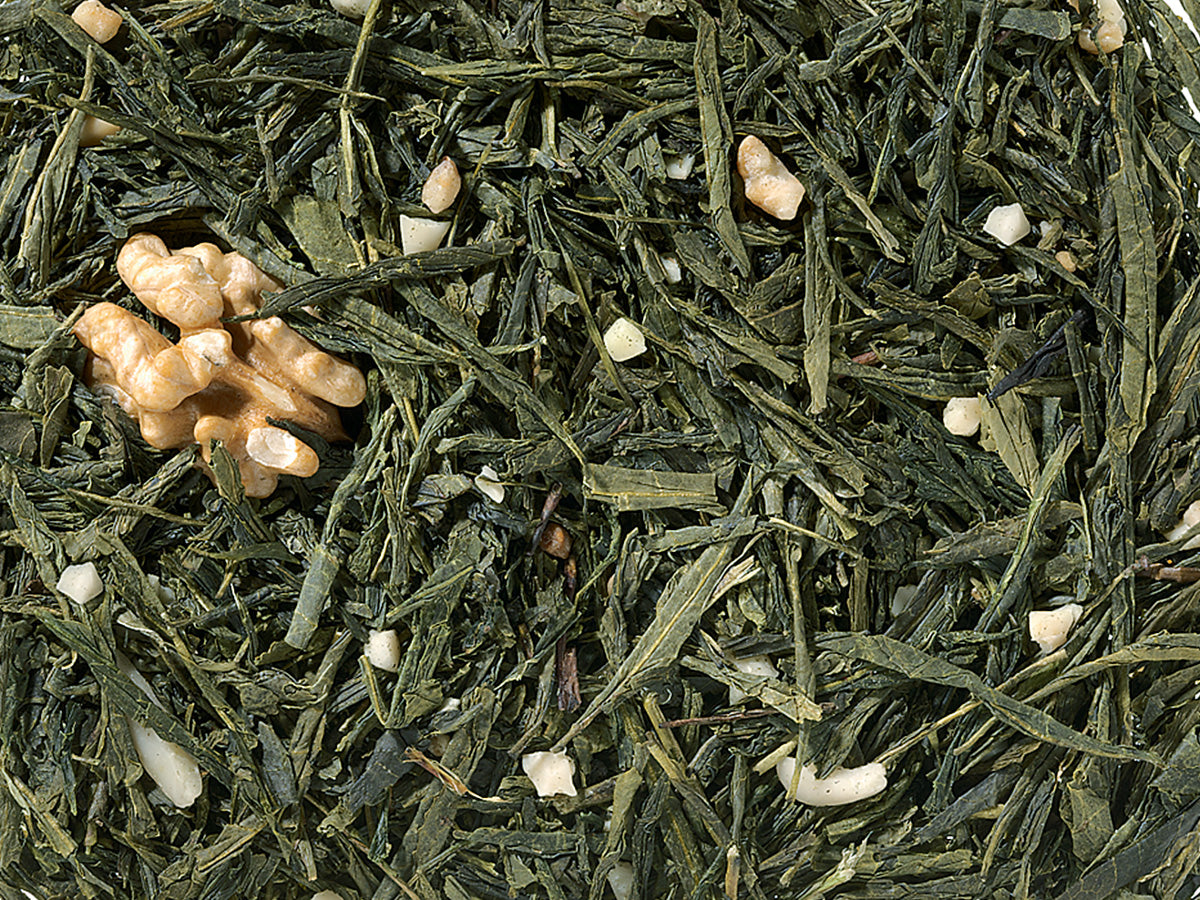 Sencha Maple - Ahorn-Walnuss Note