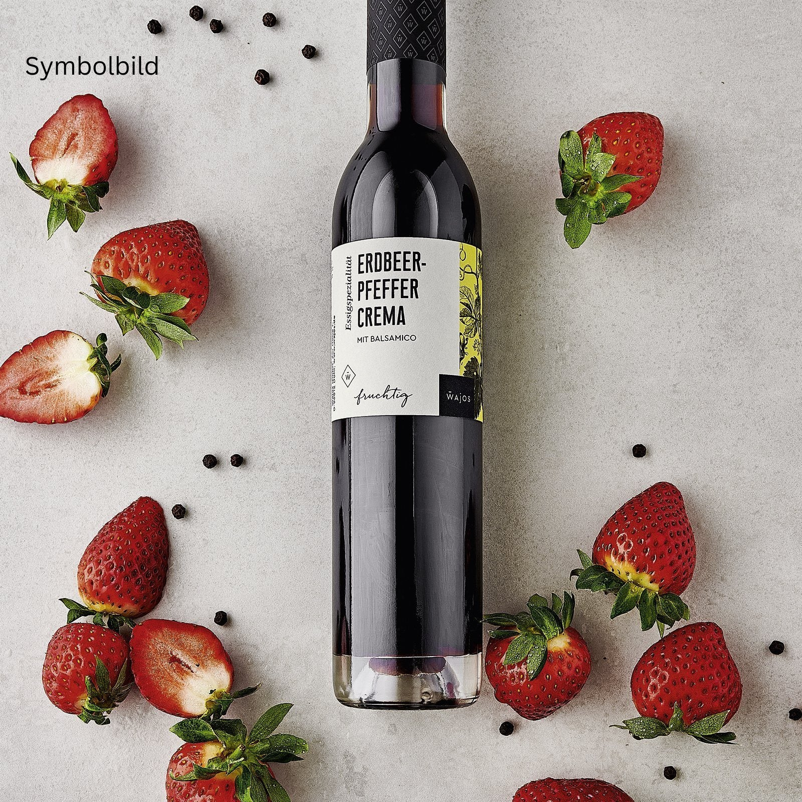 Erdbeer-Pfeffer Crema