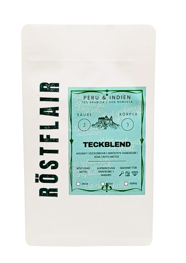 RöstFlair Kaffeebohnen - Teckblend