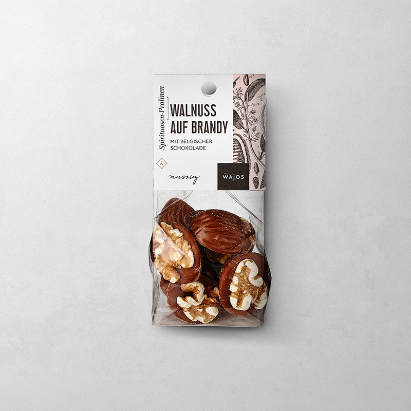Walnuss auf Brandy Likör-Pralinen - MHD 17.12.25