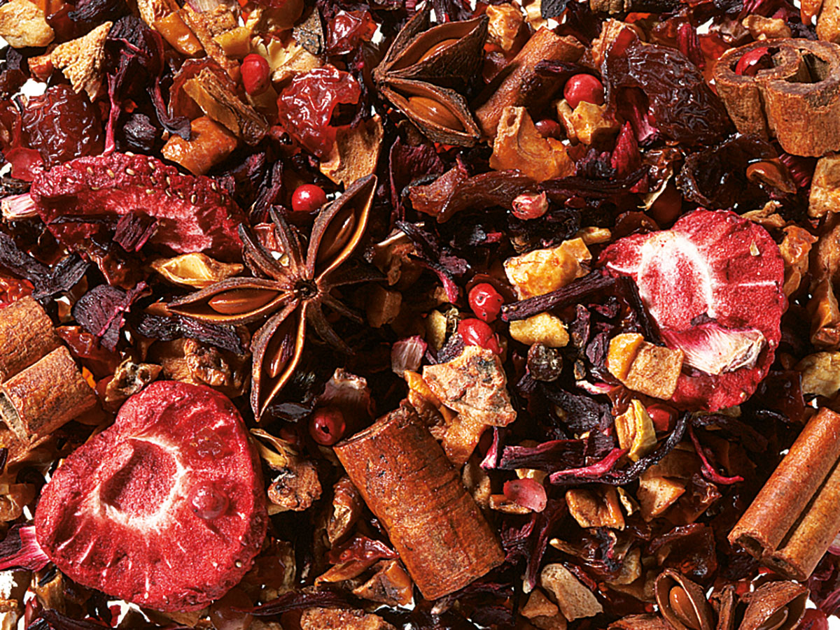 Weihnachtsbeerchen - Früchteteemischung (Erdbeer Note)