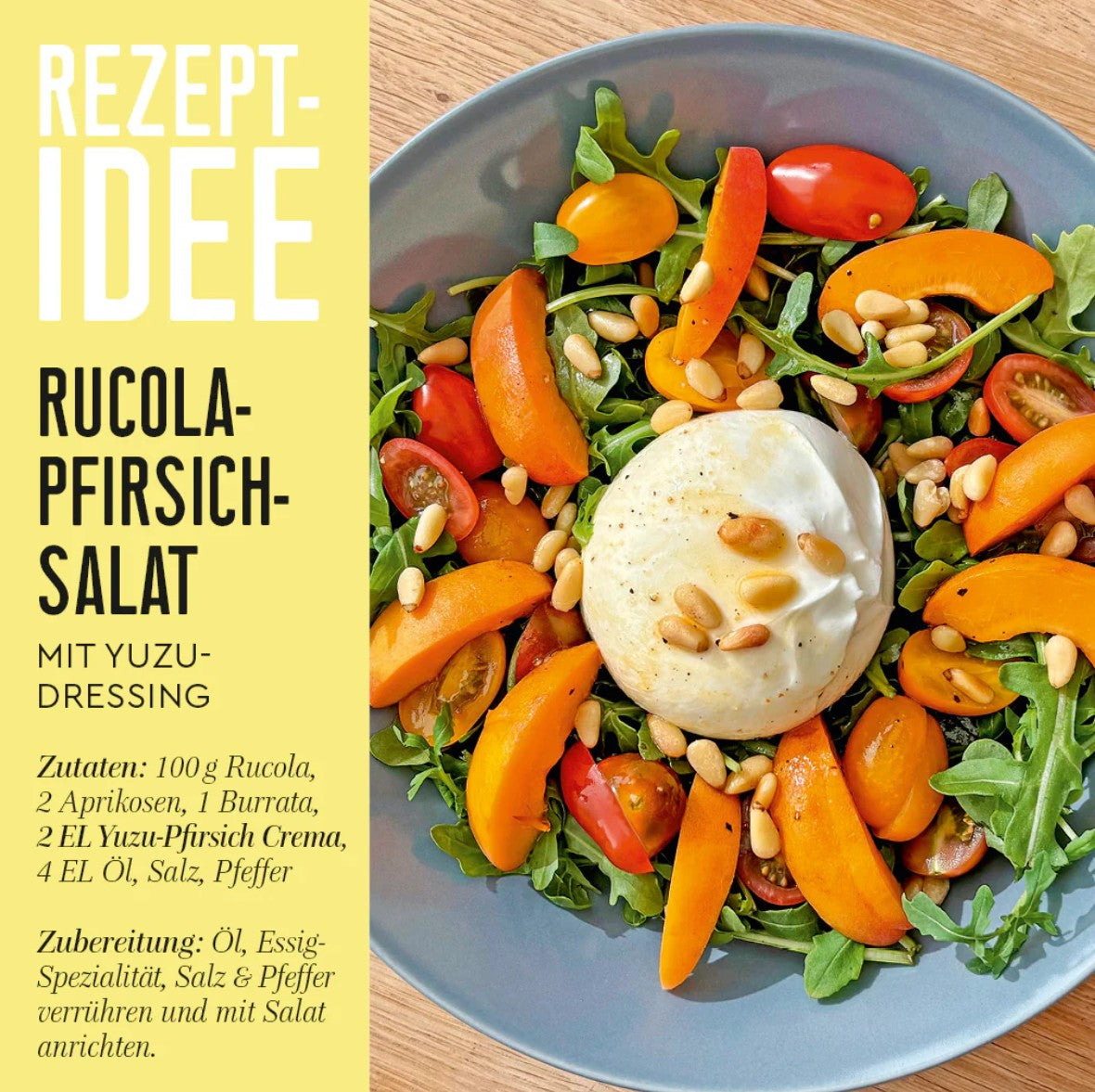 Yuzu-Pfirsich Crema
