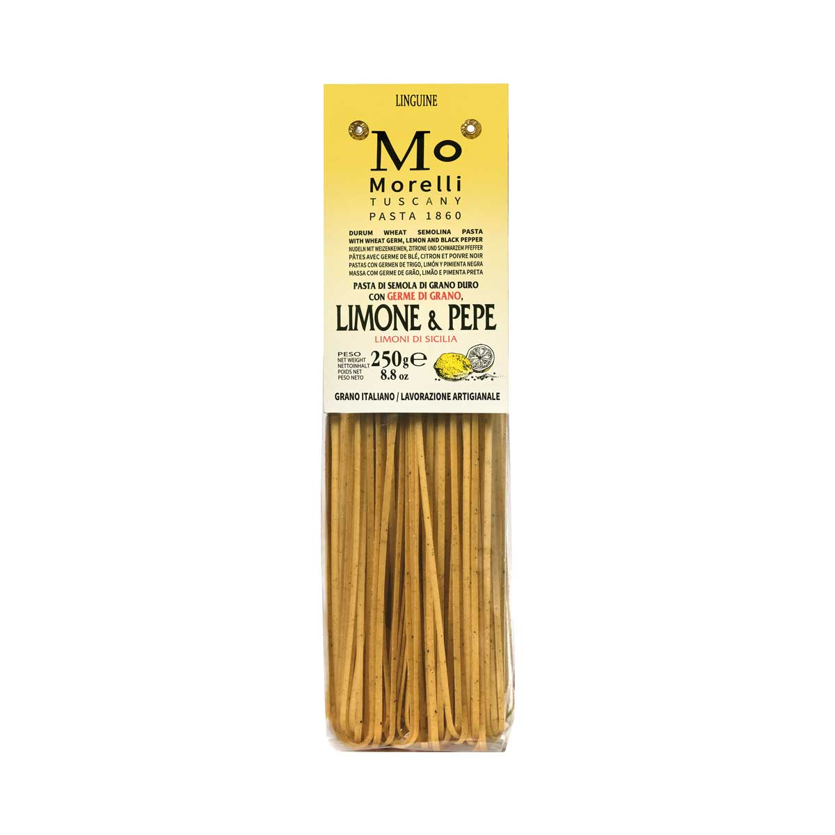Zitrone-Pfeffer Linguine