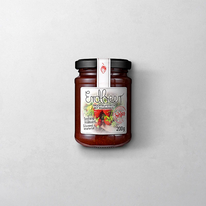 Erdbeer-Rhabarber Fruchtaufstrich