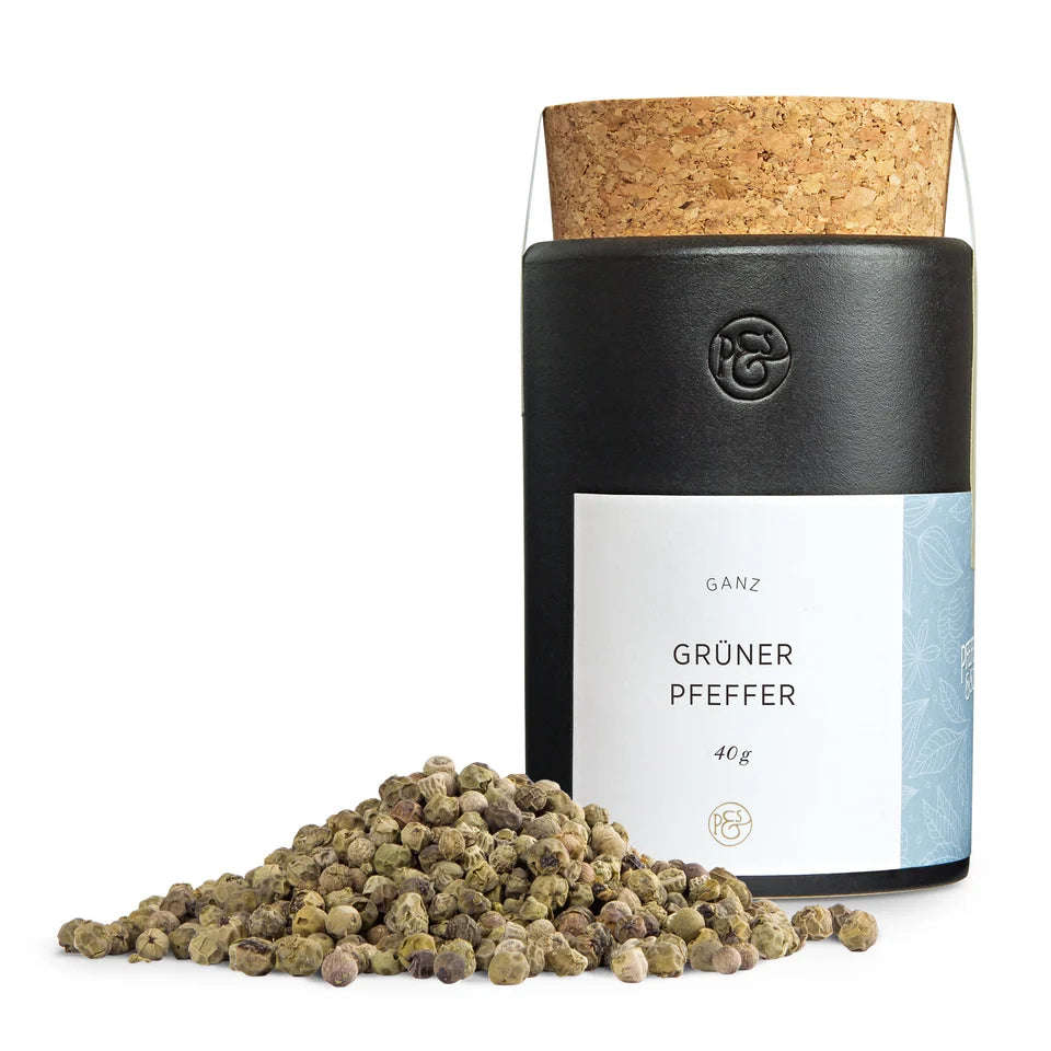 Grüner Pfeffer – frische Würze und milde Schärfe