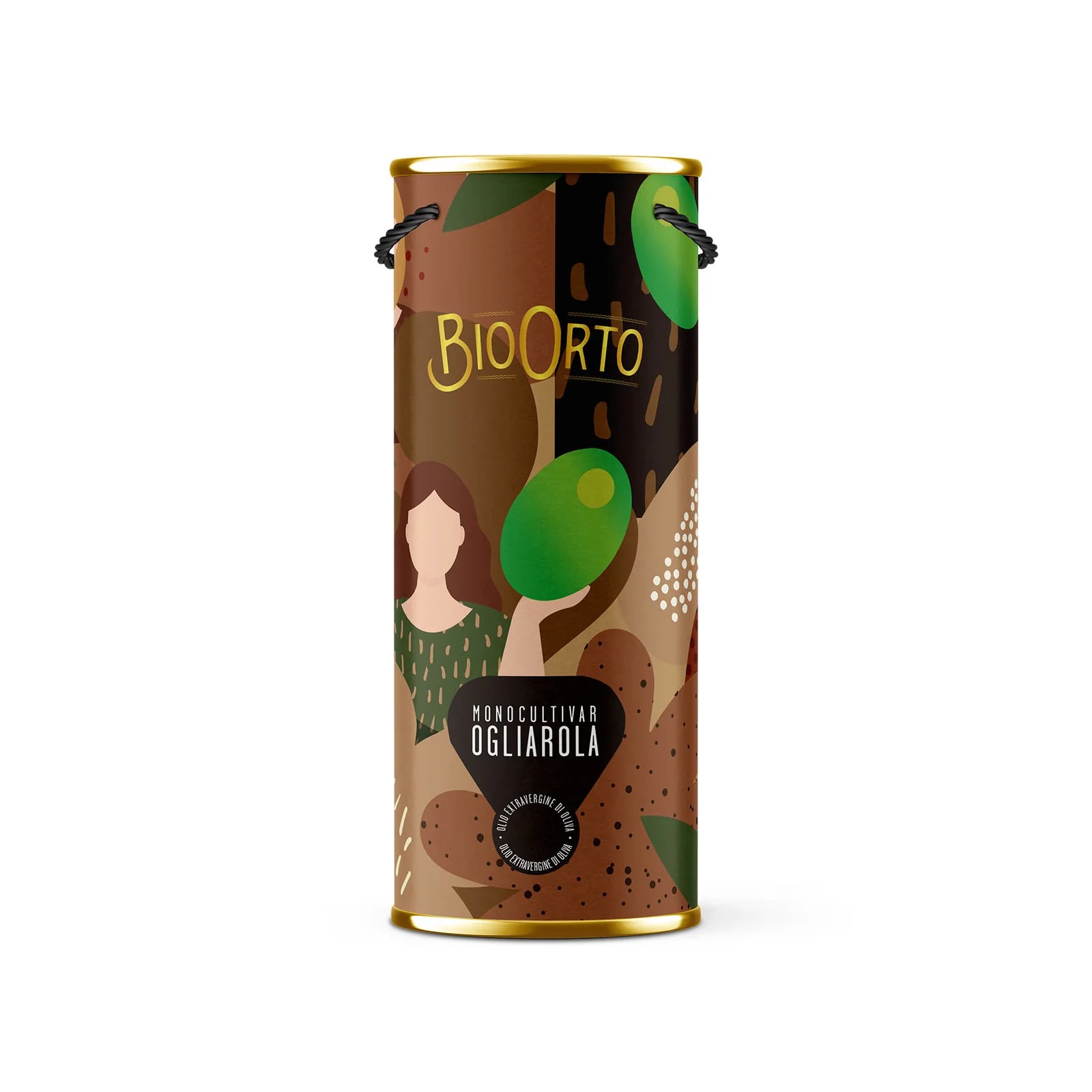 Bio Natives Olivenöl Extra 3 × 3 Liter – Ogliarola, Peranzana & Coratina | Bag in Tube | Extra Vergine