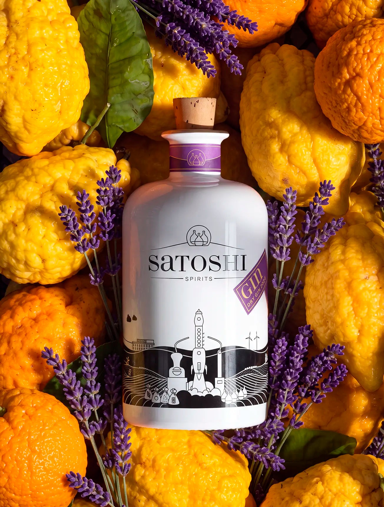 Satoshi Dry Gin Violett 2026 – Limitierte Edition in Geschenkbox