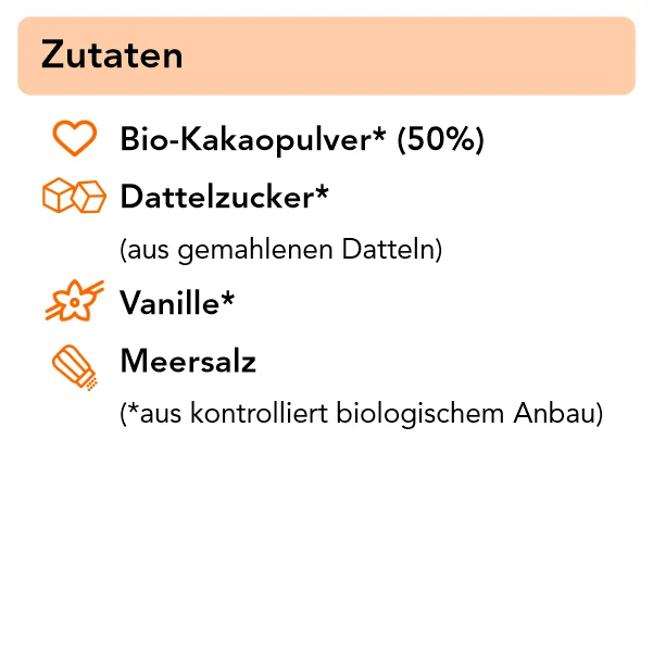 Dein Kakao schlicht & ergreifend Bio-Schokoladenpulver